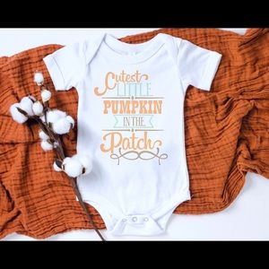 Cutest Pumpkin in the Patch Onesie